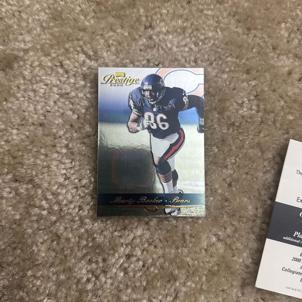Marty Booker 2000 Playoff Prestige #35 Chicago Bears Football card